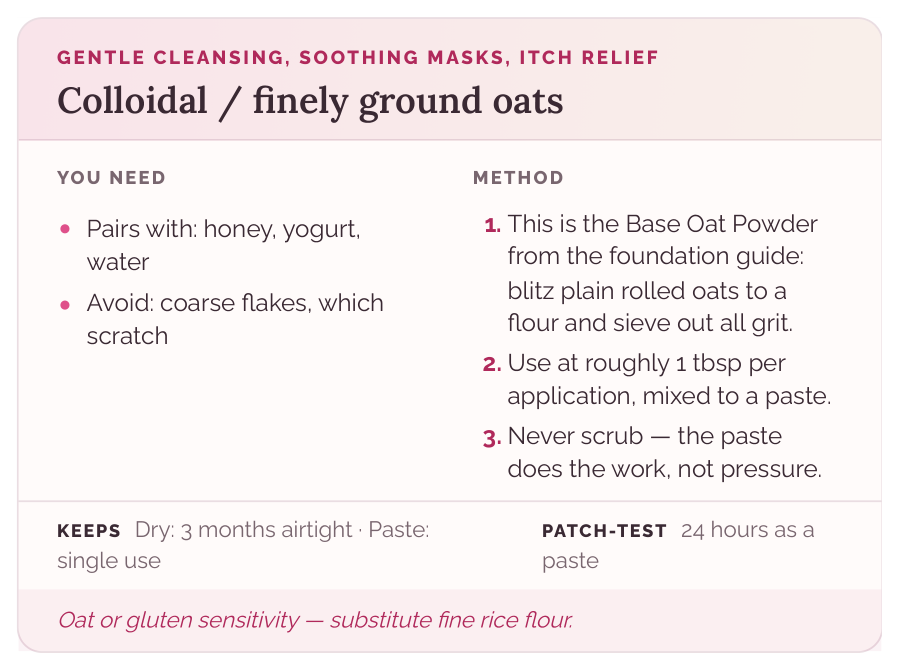 A recipe page from the The Ingredient Apothecary PDF